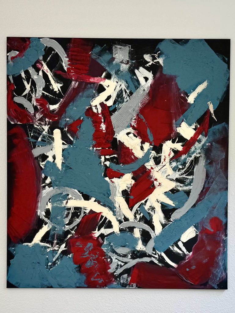 Acrylmalerei 180x160 Abstract 2024
