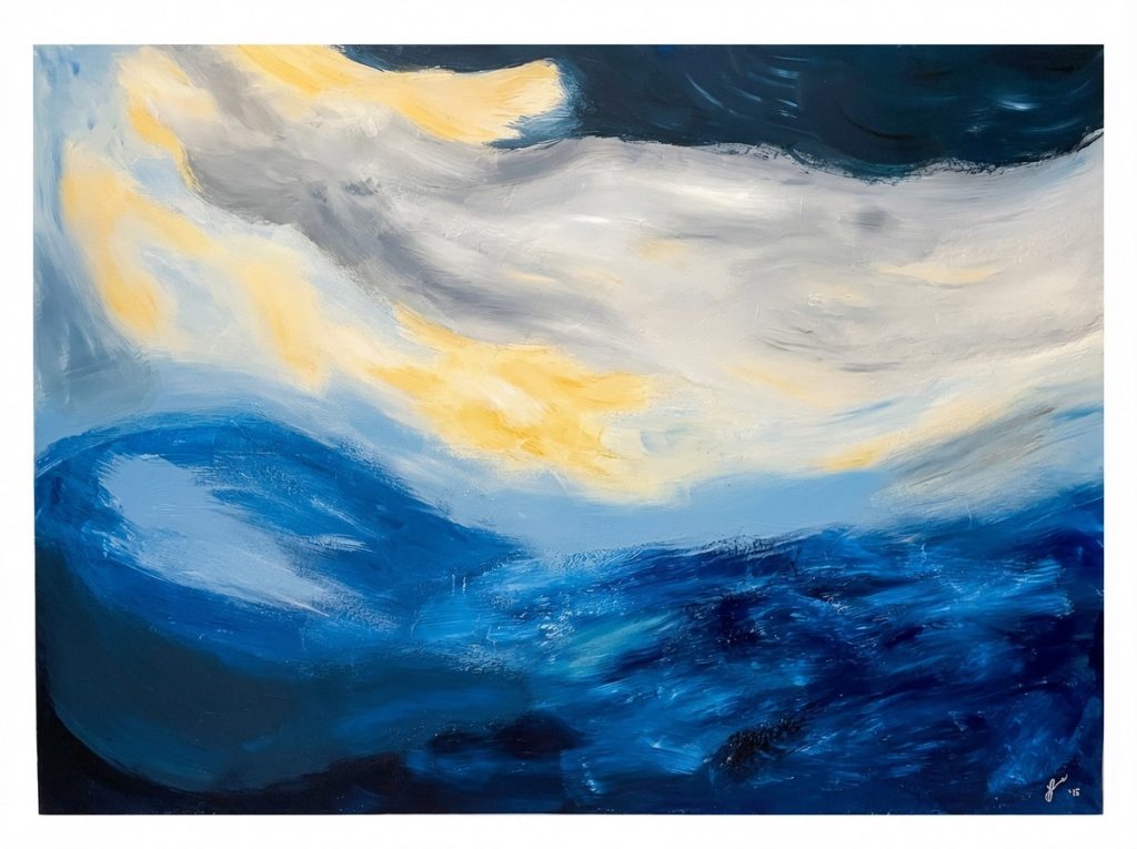 Acrylmalerei 140x100 Abstract 2018